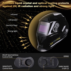 UNQ85-Ture Color Welding Helmet